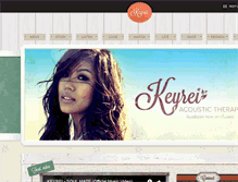 Tablet Screenshot of keyreimusic.com